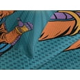 thumbnail image 4 of Ambesonne Astronaut Quilted Bedspread Set 3 Pcs, Astronaut Holds Beer, Queen Size, Multicolor, 4 of 5