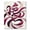Pink, Pattern 12, variant on ODIKA 4'x6' Machine Washable Non-Slip Area Rug, Watercolor Burgundy High Traffic Rug, Red, 934446