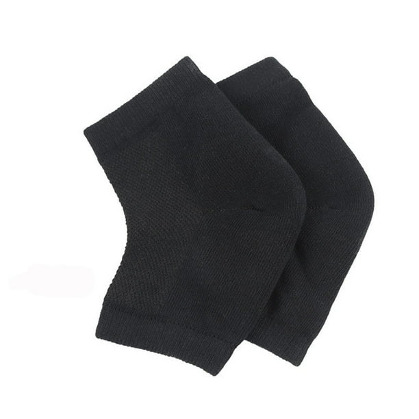 Kit de 2 pares de calcetines de gel hidratante para el talón, protectores para pies agrietados