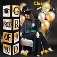 thumbnail image 4 of 2022 Graduation Party Decorations 4Pcs Clear Balloon Box with 24Pcs 10inch Balloons PROUD OF YOU CLASS OF 2022 GRAD Letters Decorations, 4 of 9