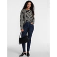 thumbnail image 3 of Scenario Women's Thermal Henley Shirt with Long Sleeves, Sizes XS-XXXL, 3 of 6