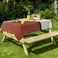thumbnail image 6 of Nanqianyi Modern Geometric Tablecloth for Kitchen Dining,52x70 Oil-resistant Stain Proof Rectangular Table Cover, 6 of 6
