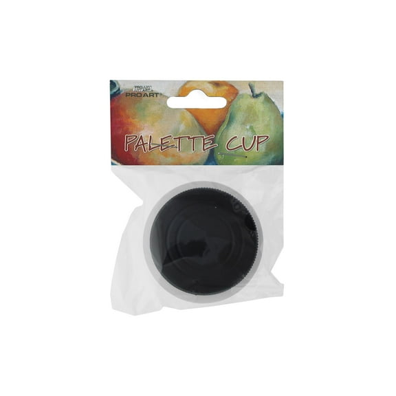 Pro Art Single Plastic Palette Cup With Screw Cap and Clip