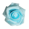 thumbnail image 1 of Yuarrent Paquete de 50 flores biónicas artificiales, rosas de simulación de espuma PE, decoraciones de flores falsas, regalos de compromiso para bodas y Kits de decoración para fiestas Cielo azul Yuarrent  JJ18310-06, 1 of 6