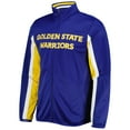 thumbnail image 2 of Men's G-III Sports by Carl Banks Royal Golden State Warriors Contender Wordmark Full-Zip Track Jacket, 2 of 4