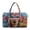Art Dog, variant on Retro Embroidered Flower Weekender Duffel Bag Travel Tote Bag for Women Mother Foldable Duffle Overnight Bags for Gym Yoga Journey