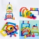 thumbnail image 2 of Bloques de construcción de madera para bebé, sin BPA, arcoíris, 3D, Educación Temprana, juguetes Montessori, regalos de rompecabezas para bebés recién nacidos, 2 of 6