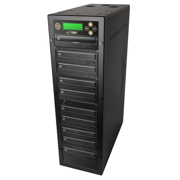 Bestduplicator 1 to 10 Target DVD CD Duplicator DVDRW Burners Duplication Controller, Standalone