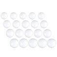 thumbnail image 2 of 40 Uds. De bolas rellenables de plástico transparente para manualidades, adornos, bolas de Navidad para decoración artesanal, 2 of 5