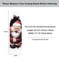 thumbnail image 6 of HELLHERO Stretch Elastic Fit 15x54 Inches Polyester Easy to Fold Iron Pad Covers Scorch Guard Iron Board Protective Cover Elastic Fasteners, Santa Claus, 6 of 6