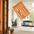 thumbnail image 3 of Sm:)e Pumpkin Hello Fall House Flag 28 x 40 Orange Double Sided, 3 of 7