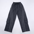 thumbnail image 7 of SNKSDGM Khaki Pants for Girls Size 7 Cargo Pants for Girls Cargo Jogger Pants Casual Girl'sElastic Waist Cargo Pants with Pockets 9-10 Years, 7 of 7