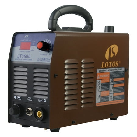Lotos LT3500 35Amp Air Plasma Cutter, 2/5 Inch Clean Cut, 110V/120V Input with Pre Installed NPT Quick Connector, Portable & Easy Quick Setup Metal (The Best Plasma Cutter)