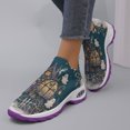 thumbnail image 3 of Womens Road Running Shoes Antislip Platform Sneakers Air Cushion Arch Support Walking Shoes Halloween, 3 of 8