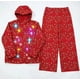 thumbnail image 1 of Traje con Luces para Mujer, Conjunto Estampado de 2 Piezas con Chaqueta y Pantalón, Outfit Llamativo para Fiestas, Reuniones y Temporada Festiva, 1 of 6