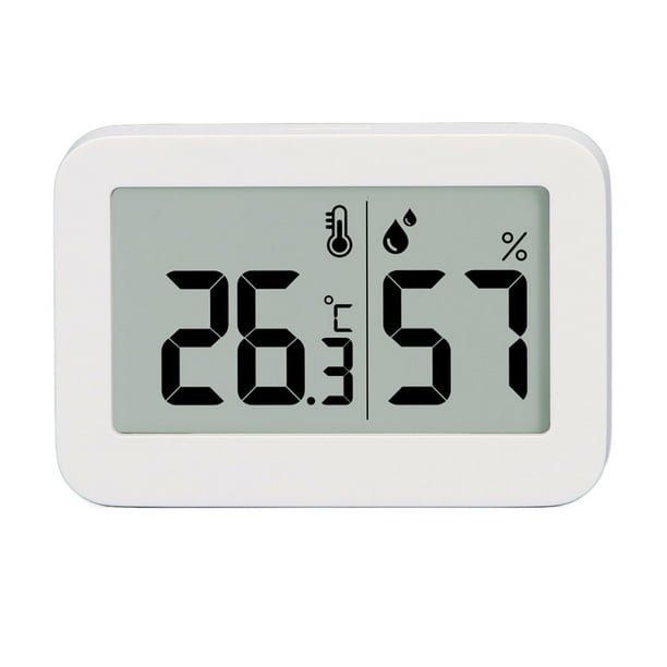 Termómetro Detector de Temperatura y Humedad Monitoreo en Tiempo Real de Alta precisión Mini ℉ Grados Celsius conmutable para Dormitorio ANGGREK Otros