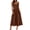 E-799 Coffee, variant on Lime Green Womens Spaghetti Strap Short Sleeve Dresses Homecoming Dress for Women Crew Vneck Neck Formal Date Night Gowns Evening Modest Vacation Dresses S