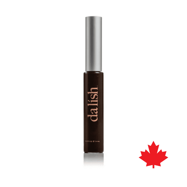 da lish cosmetics - Flake-Free Volumizing Mascara – Smudge-Proof, Buildable Formula – Brown Black