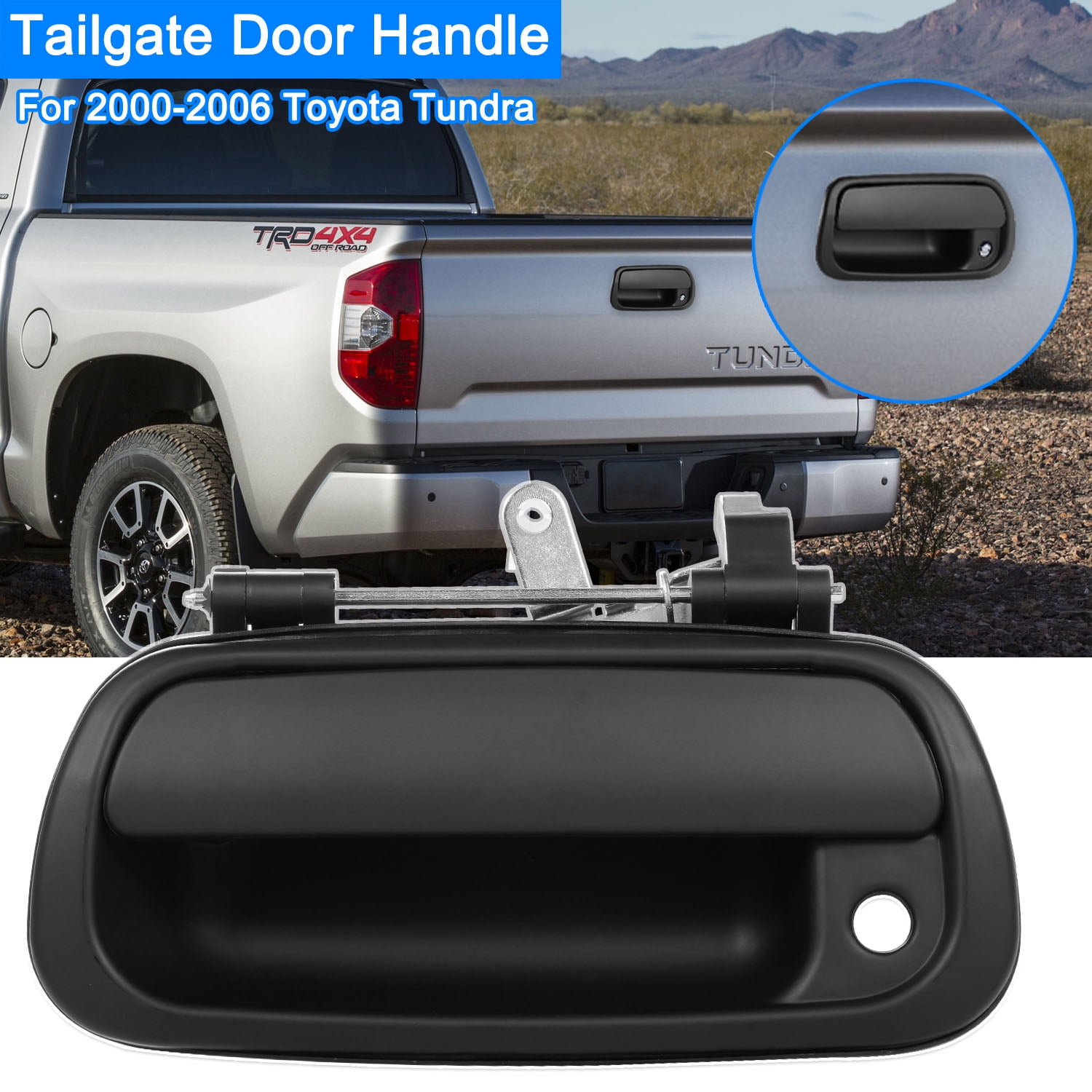 Rear Exterior Tail Gate Tailgate Handle For 20002006 Toyota Tundra