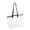 Maroon, variant on Logo Chair 001-65P-MAROON Plain Maroon Stadium Clear Bag