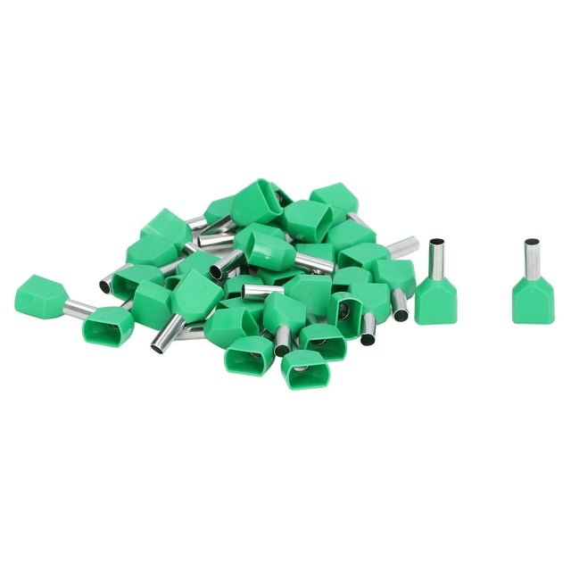 Pre Insulated Terminals, Insulated Cord Pin End Terminal Electroplating Tin Copper+PVC Funnel Entrance For Electricity