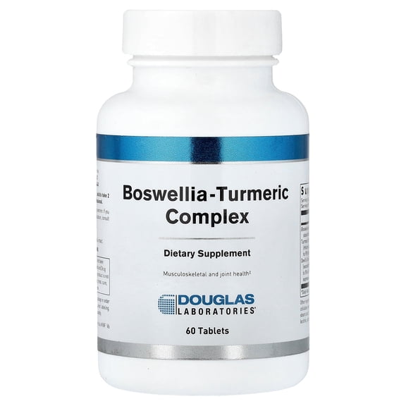 Douglas Laboratories Boswellia-Turmeric Complex | Botanical Extracts to Support Normal Recovery of Joints and Muscles after Exercise or Activity* | 60 Tablets