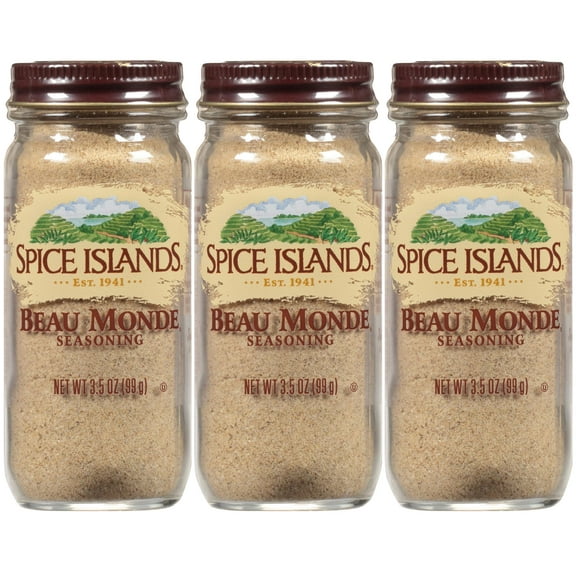 Spice Islands Beau Monde CI30 Seasoning, 3.5-Ounce (Pack of 3)