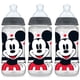 thumbnail image 1 of Biberón Disney NUK Smooth Flow, Mickey Mouse, 10 oz, (Paquete de 3) (El color puede variar según el empaque), 1 of 3