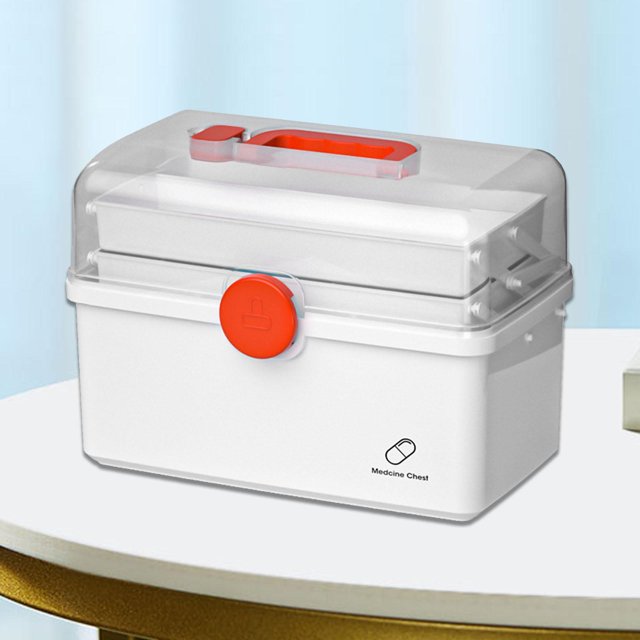 Caja de ayuda Médica familiar Fernando almacenamiento portátil grande