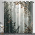 Mist Forest Blackout Curtains, Woodland Landscape Drapes for Bedroom ...
