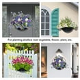 thumbnail image 3 of 3Pcs Half Round Planter Liners, Felt Trough Planter Liners Breathable Fabric Window Box Liners for Wall Hanging Flower Pot Basket, 3 of 7