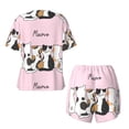 thumbnail image 2 of Sigee Cute Cats for Sleepwear Casual Pjs with Pockets Women's Pajamas Sets Shorts 2 Piece Short Sleeve Lounge Sets XX-Large, 2 of 9