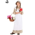 thumbnail image 2 of Girl's Prairie Girl Sustainable Materials Costume, 2 of 6