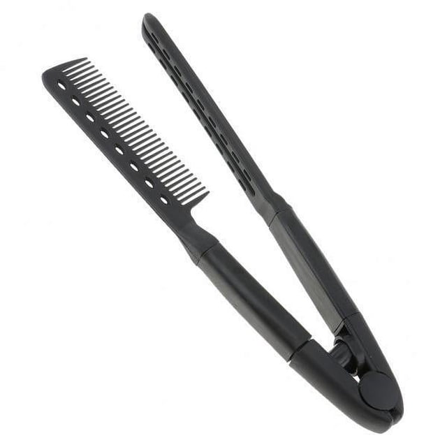 2X Salon Home Enderezadora en apariencia Alisador Herramienta de Peinado de Peluquería