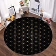 thumbnail image 2 of Flower of Life Round Rug, Sacred Geometry Rug, Flower of Life, Spiritual Rug, Floor Rug, Sacred Geometry Decor Rug, Floral Design (3.2 feet / 39 inc / 100 cm), 2 of 8