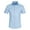 Light Blue, variant on Men's Short Sleeve Dress Shirts Stretch Solid Slim Fit Casual Businss Button Down Shirt