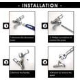thumbnail image 4 of G1/2tap Cartridge Brass Disc Tap Hot Cold Replacement Tap Ceramic Disc Taps For Bathroom Kitchen2pcs, 4 of 5