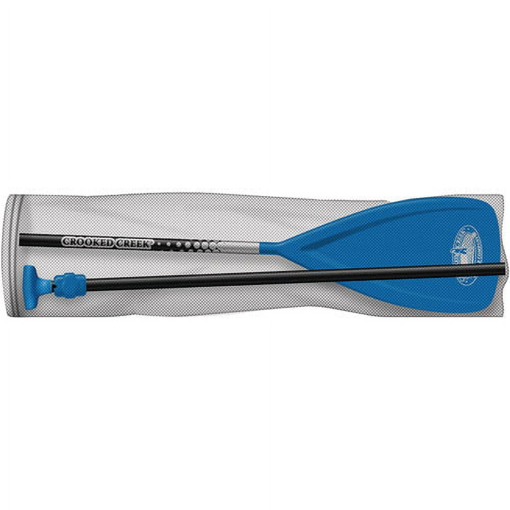 TRAC Outdoor Products Crooked Creek Adjustable SUP Paddle, 76-86", Lightweight Aluminum