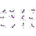 thumbnail image 2 of Pelota de Pilates, pelota de Pilates Mini, pelotas de tamaño ejercicio, pelotas de Yoga, pelota de 9 pulgadas, tratamiento central, a prueba de explosiones, inflable antideslizante, 2 of 5