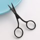thumbnail image 1 of Tijeras para recortar el vello de la nariz y las cejas, recortadora de pelusa de acero inoxidable, tijeras pequeñas puntiagudas para maquillaje de pestañas, herramienta de recorte, 1 of 6