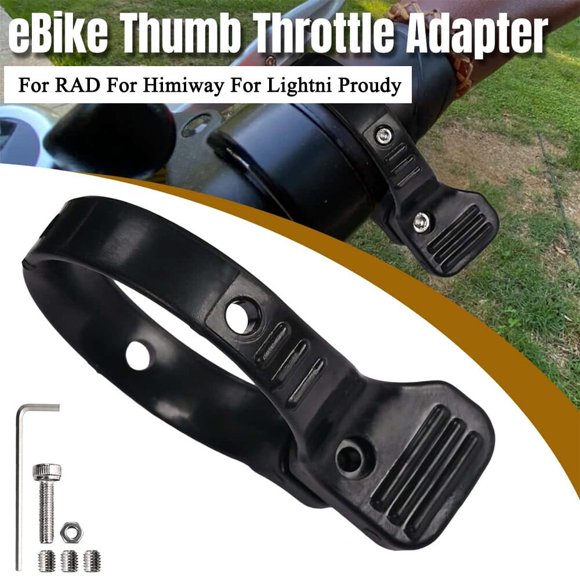 ALLTIMES eBike Thumb Throttle Adapter w/Stainless Steel 304 Screw for RAD for Himiway for Lightni Proudy