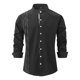 thumbnail image 1 of Camisa Casual De Manga Larga Estampada Para Hombre, 1 of 6