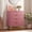 Pink, variant on TROPOW Dresser for Bedroom, 5 Drawer Pink Wooden Dresser with Gold Handles, Modern Storage Dressers & Chests of Drawers for Hallway, Entryway