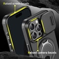thumbnail image 4 of KOMI Phone 16 Pro Max case, Mag Compatible, 360°Rotating Stand, Camera Protector, Anti-Yellow, Anti-Fingerprint, Drop Protection, Shockproof, Full Protection, Silicone Case, Blue, LK-16PM, 4 of 5