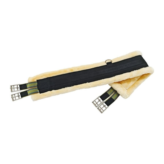 GARENDE English Girth for Horse Horse Cinch Equestrian Gear with Stainless Steel Fastener Equipment Sturdy English Horse Saddle Cinch 120cm