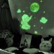 thumbnail image 4 of Pegatinas de pared luminosas con forma de elefante, luna y estrella, pegatinas de pared fluorescentes creativas, pegatinas decorativas para dormitorio, pegatinas autoadhesivas, 4 of 5