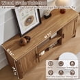 thumbnail image 4 of Joaxswe Farmhouse Barn Door TV Stand for up to 65" TVs & 2 Door Storage, Entertainment Center Console Table with Adjustable Shevles for Living Room, 4 of 10