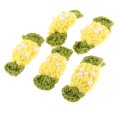 thumbnail image 4 of 5 Uds. Flores de para Coser en Apliques de Hechos con de Dulces Manualidades de Amarillo, 4 of 9