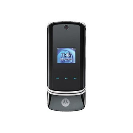 Motorola MOTOKRZR K1 - Feature phone - microSD slot - LCD display - 176 x 220 pixels - rear camera 2 MP - black