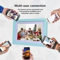 thumbnail image 4 of 10.1 Inch Digital Picture Frame Frameo Digital Photo Frame WiFi 16GB Large Storage HD IPS Touch Scre, 4 of 5
